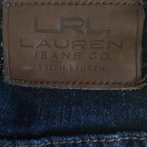 Ralph Lauren Lauren Jeans Co. Dark Wash Jeans Plus Size 16 - Picture 5 of 7